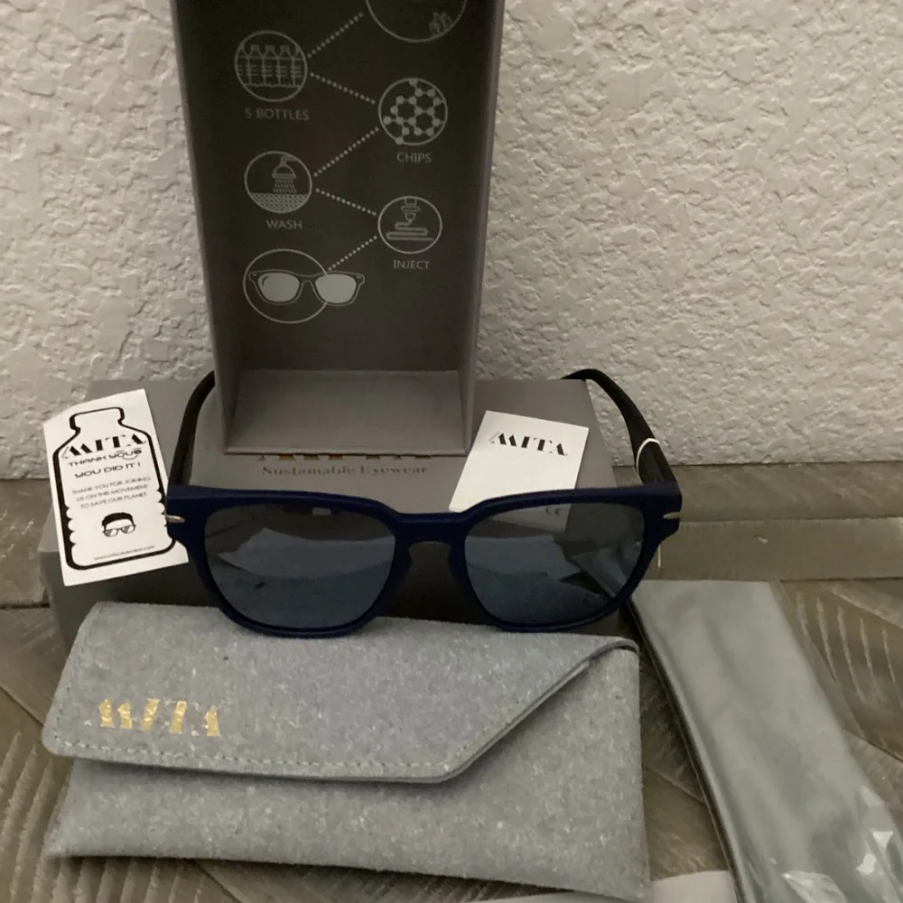 MITA SUSTAINABLE EYEWEAR Key West 55mm Square Sunglasses